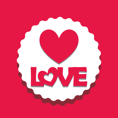 Illustration Vector Graphic Hearts, Love and Romantic for different purpose in web and grafic designのイラスト素材