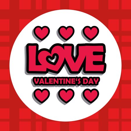 Illustration Vector Graphic Hearts, Love and Romantic for different purpose in web and grafic designのイラスト素材