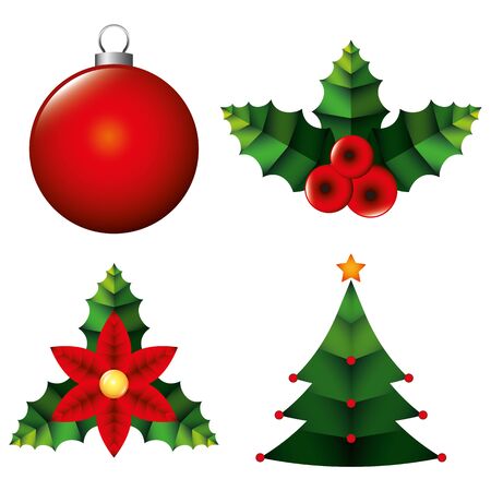 Illustration  Graphic Christmas for different purpose in web and graphic designのイラスト素材