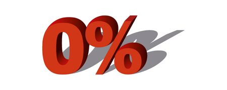 Illustration Vector Graphic Sale Percent 0 for the creative use in graphic designのイラスト素材