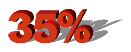 Illustration Vector Graphic Sale Percent 35 for the creative use in graphic designのイラスト素材