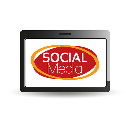 Illustration Vector Graphic Social Media for the creative use in graphic designのイラスト素材