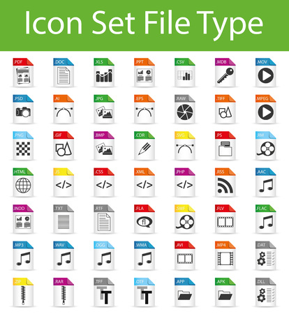 Icon Set File with 49 icons for the creative use in graphic designのイラスト素材