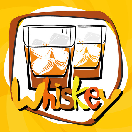 Illustration Nightlife Drinks for creative use in graphic designのイラスト素材