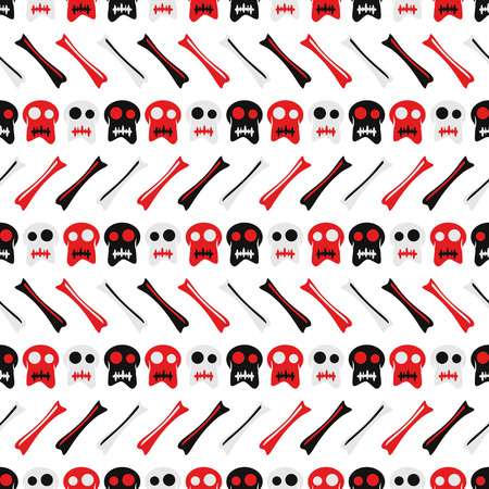 Illustration Seamless Pattern Pirate for the creative use in graphic designのイラスト素材