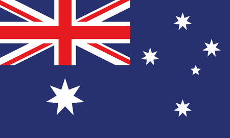 Detailed Illustration National Flag Australiaのイラスト素材
