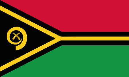Detailed Illustration National Flag Vanuatuのイラスト素材