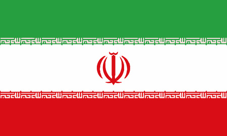 Detailed Illustration National Flag Iranのイラスト素材