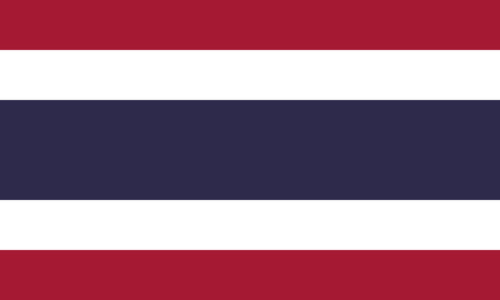 Detailed Illustration National Flag Thailandのイラスト素材