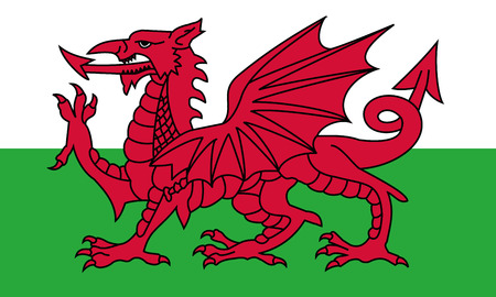 Detailed Illustration National Flag Walesのイラスト素材