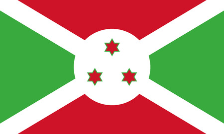 Detailed Illustration National Flag Burundiのイラスト素材