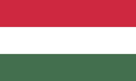 Detailed Illustration National Flag Hungaryのイラスト素材