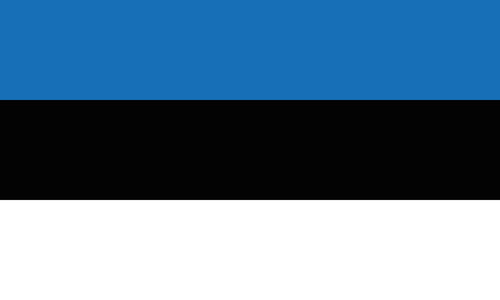Detailed Illustration National Flag Estoniaのイラスト素材