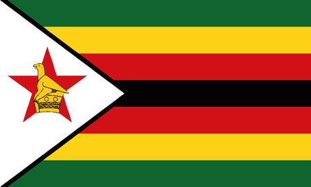 Detailed Illustration National Flag Zimbabweのイラスト素材