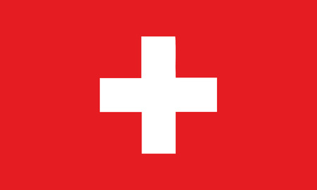 Detailed Illustration National Flag Switzerlandのイラスト素材