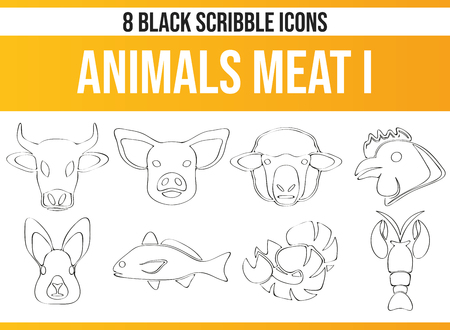 eat black Piktoramme / icons on meat. This icon set is perfect for creative people and designers who eat the meat issue need in their graphic designs.
のイラスト素材