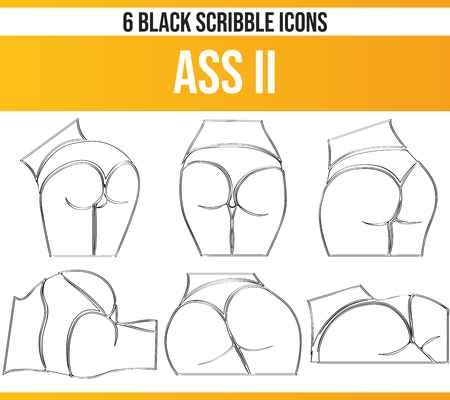 Black pictograms / icons about erotic women. This icon set is perfect for creative people and designers who need the theme of erotic women in their graphic designs.のイラスト素材