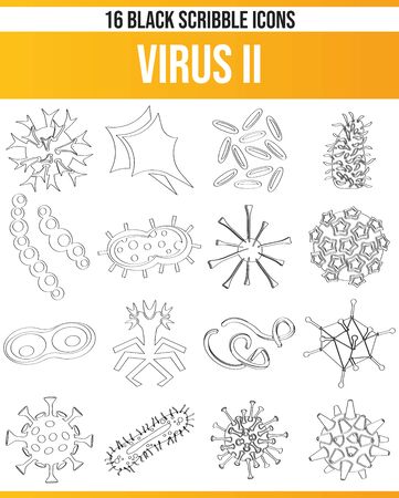 Black icons, or icons on the epidemic. This icon set is perfect for creative people and designers who need the subject virus and the epidemic in their graphic designs.
のイラスト素材