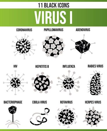 Black icons, or icons on the epidemic. This icon set is perfect for creative people and designers who need the subject virus and the epidemic in their graphic designs.
のイラスト素材