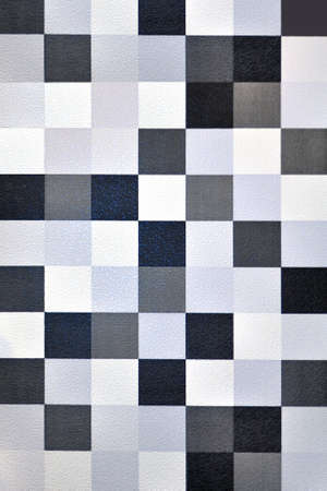 Seamless geometric wallpaper background (blue tone)の写真素材