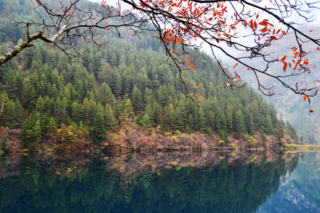 Jiuzhaigou National Parkの写真素材