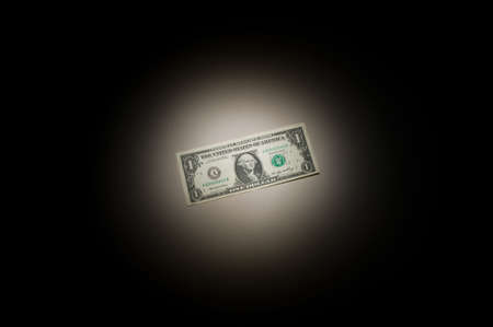 shrinking dollarの写真素材