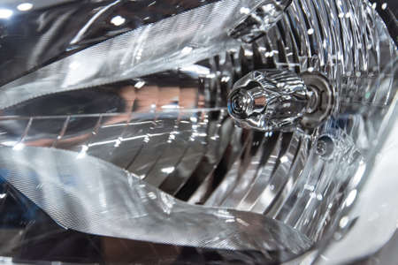 Parking sensors on a car