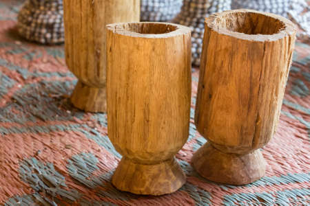 Variety of Vedda souvenirsの写真素材