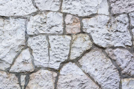 Close-up stonewall texture