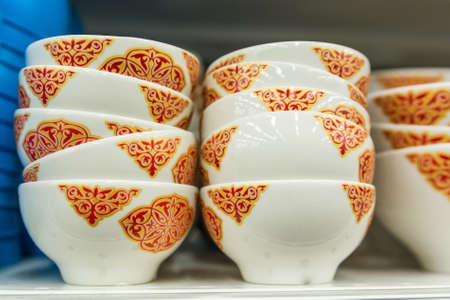 Photo of many mugsの写真素材