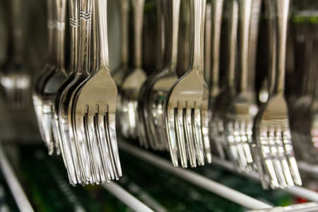Set of forksの写真素材