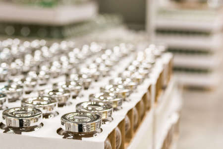 Blurred image of supermarket
