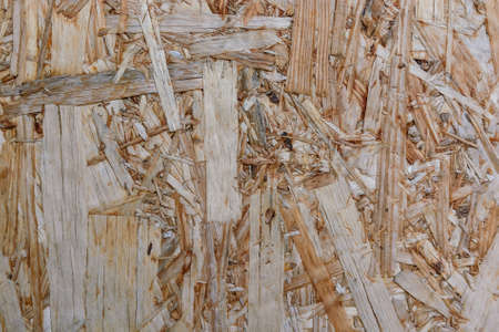 Close up particle board surfaceの写真素材