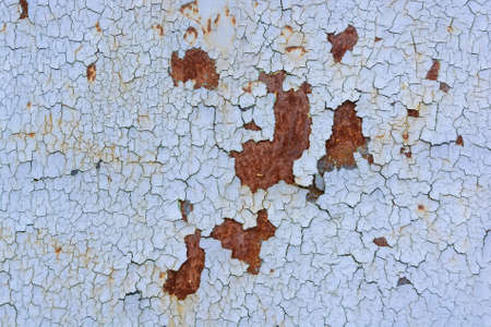 Cracked painted old metal texture