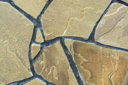 Close-up stonewall texture