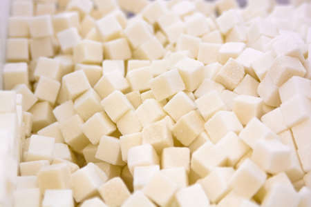 Sugar lumps for background textureの写真素材