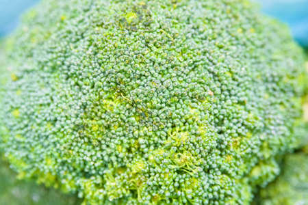 Close up green cauliflower