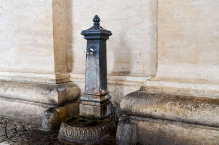 Drinking fountain in Rome, Italy