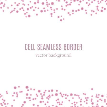 cell seamless borderのイラスト素材