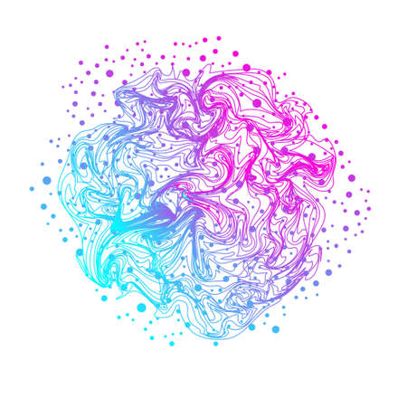 abstract ultraviolet backgroundのイラスト素材