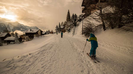 A wonderful winter dayの写真素材