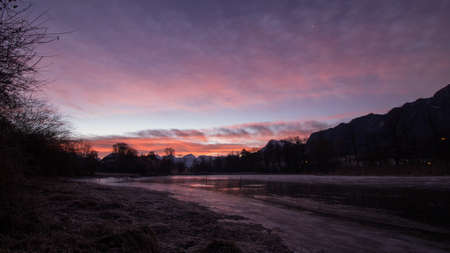 A wonderful winter dayの写真素材