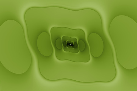 Abstract futuristic background in greenの写真素材