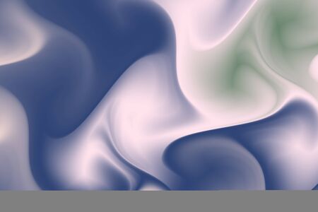 Geometric pattern of curved shapes.