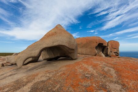 The Remarkable Rocks, Kangaroo Island, South Australiaの写真素材