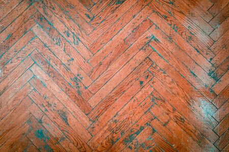 Wooden parquet floor background textureの写真素材