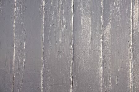 Silver painted wooden planks background textureの写真素材