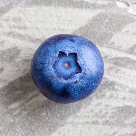 Beautiful blueberry on blurred background extreme closeupの写真素材