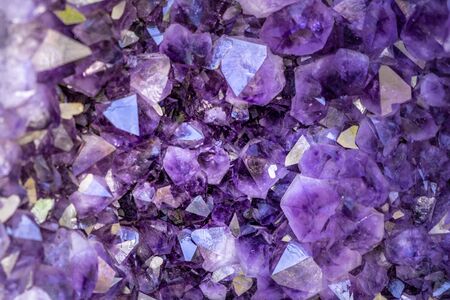 Amethyst crystal abstract background overlayの写真素材