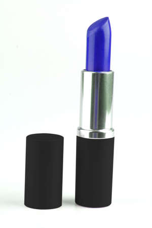 glamor shiny lipstick isolated on white backgroundの写真素材